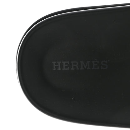 Hermes Calfskin Womens Chypre Sandals 37 White 7 of 10