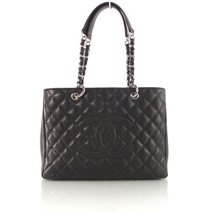 Chanel Caviar Grand Shopping Tote GST Black 1 of 10
