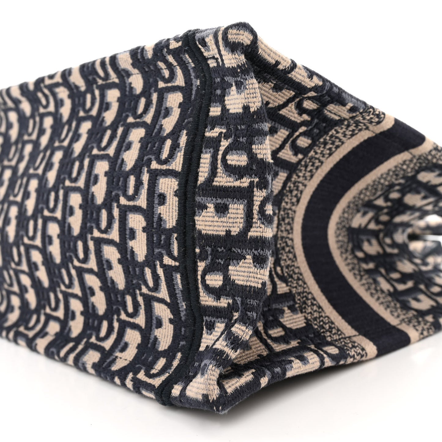 Oblique Small Book Tote Blue Multicolor