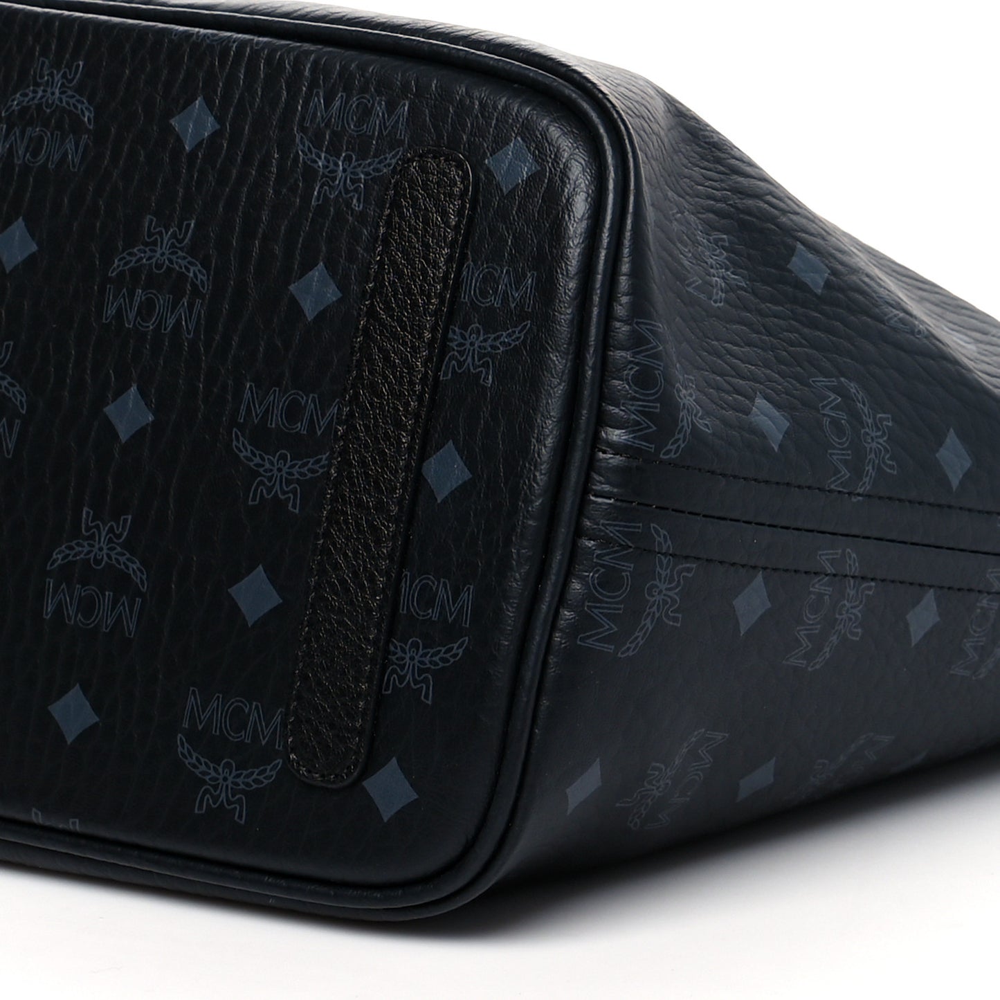 Visetos Medium Reversible Shopping Tote Black
