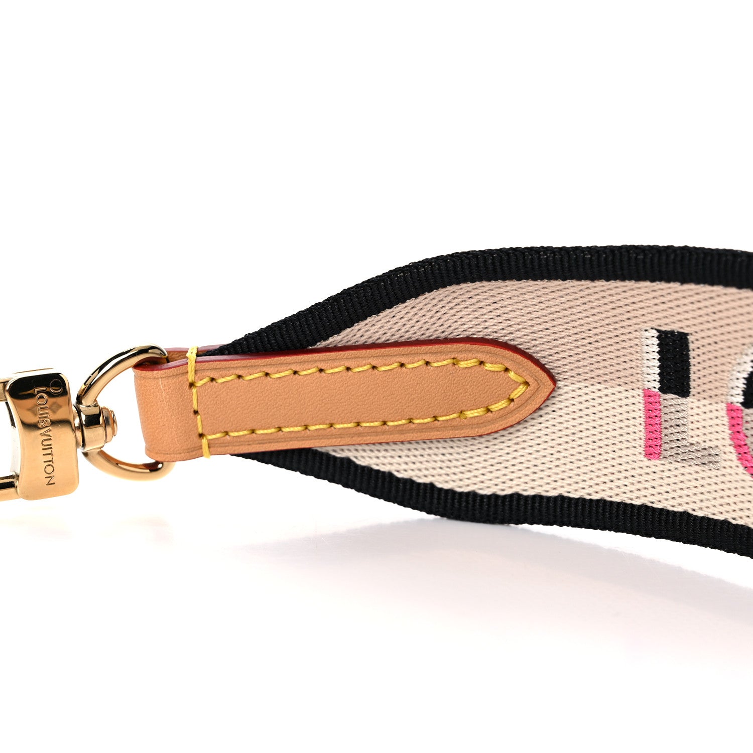 Louis Vuitton Jacquard Speedy Bandouliere 20 Shoulder Strap Black 4 of 8