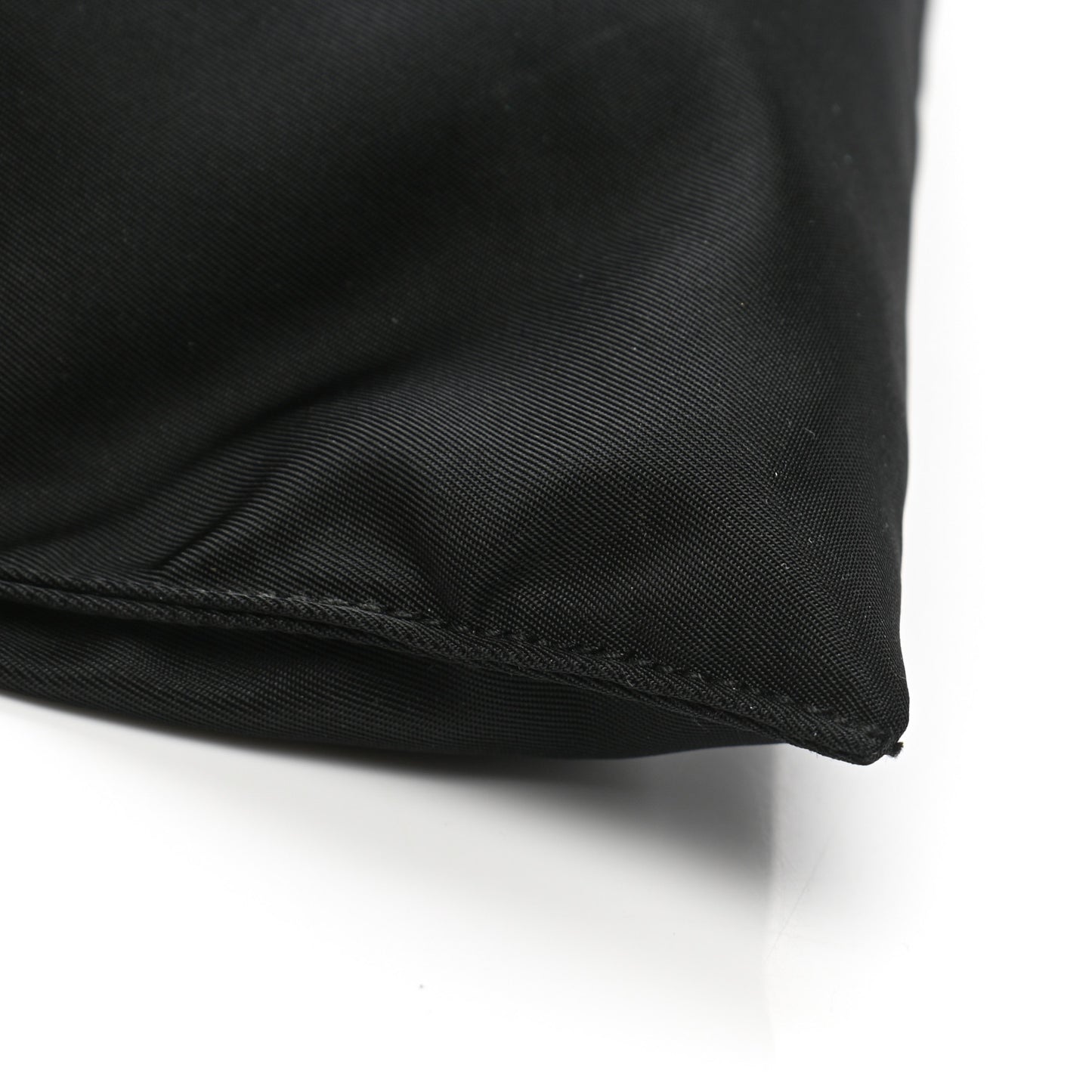 Nylon Cosmetic Pouch Black