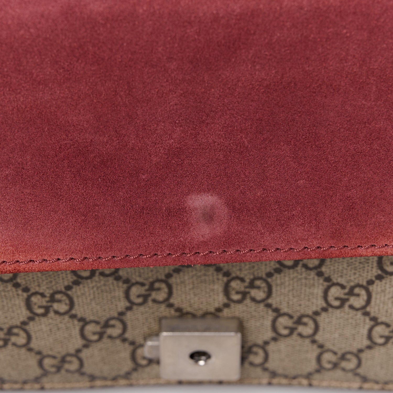 Gucci GG Supreme Monogram Blooms Small Dionysus Shoulder Bag Beige Multicolor Dry Rose 12 of 13