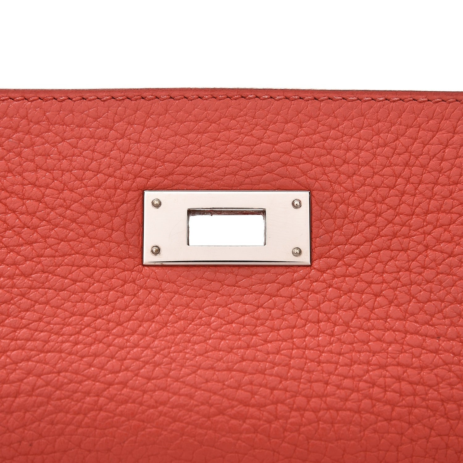 Hermes Togo Kelly Retourne 35 Geranium 29 of 36