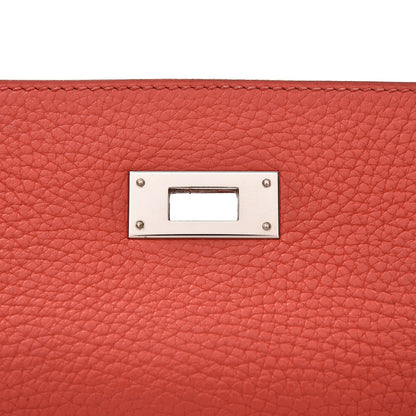 Hermes Togo Kelly Retourne 35 Geranium 29 of 36
