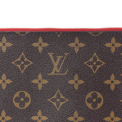 Louis Vuitton Monogram Neverfull MM GM Pochette Cherry 7 of 8