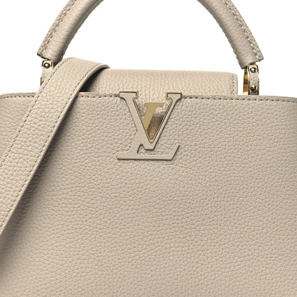 Louis Vuitton Taurillon Capucines BB Galet 7 of 9