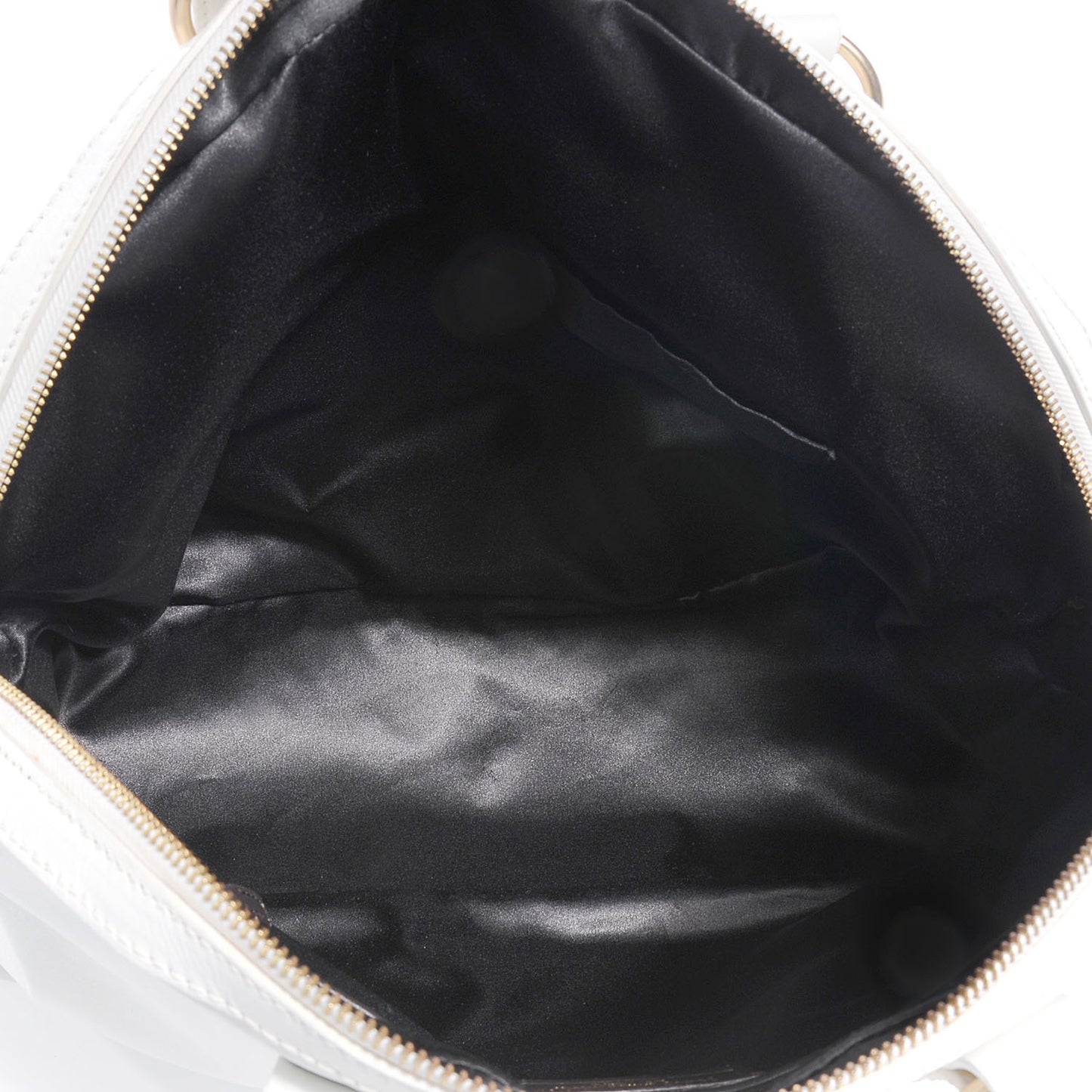Leather Large Muse Ivory