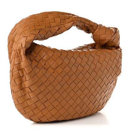 Bottega Veneta Nappa Intrecciato Teen Jodie Hobo Caramel 3 of 10