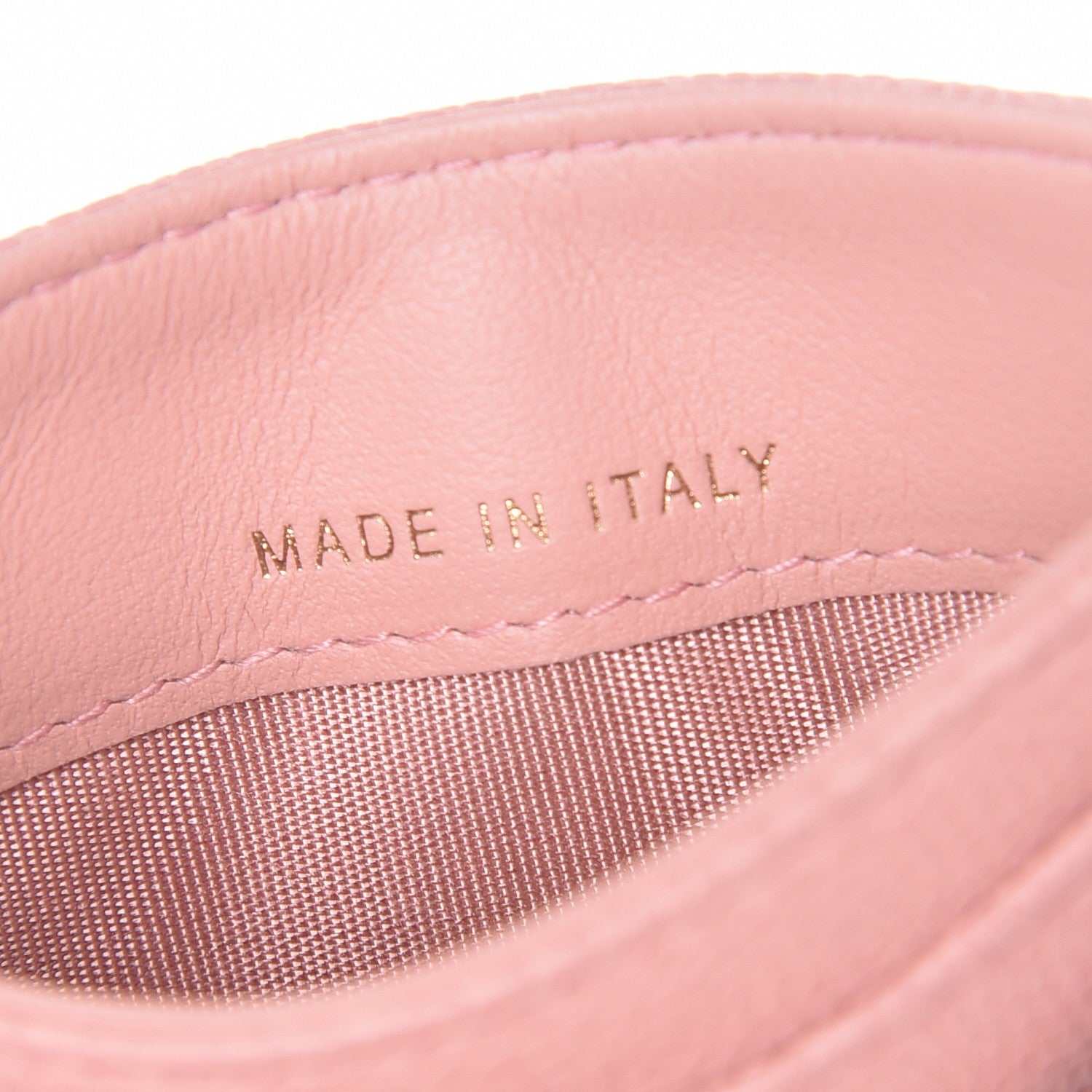 Chanel Caviar Quilted Boy Card Holder Light Pink 7 of 9