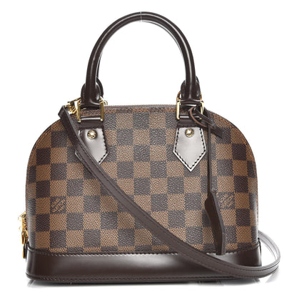 Louis Vuitton Damier Ebene Alma BB 1 of 9
