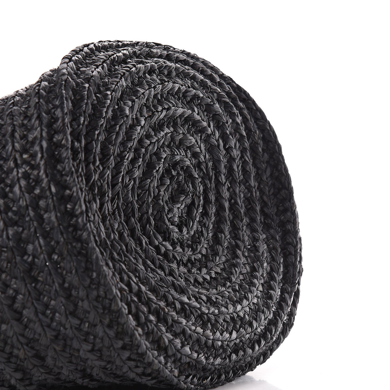 Saint Laurent Raffia Medium Panier Bag Black 11 of 13