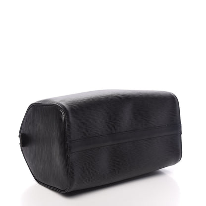 Louis Vuitton Epi Speedy 25 Black 3 of 9