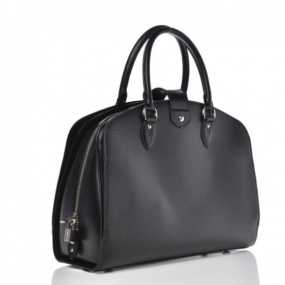 Louis Vuitton Epi Pont-Neuf GM Black 3 of 6