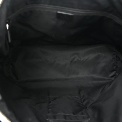 Gucci GG Supreme Monogram Web Medium Zippered Tote Beige Black 5 of 12