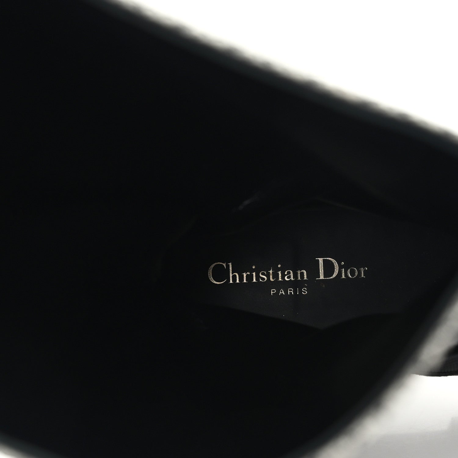 Christian Dior Calfskin Technical Fabric D-Major Boots 39 Black