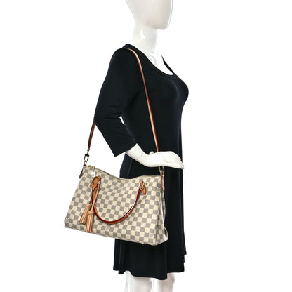 Louis Vuitton Damier Azur Lymington 2 of 10