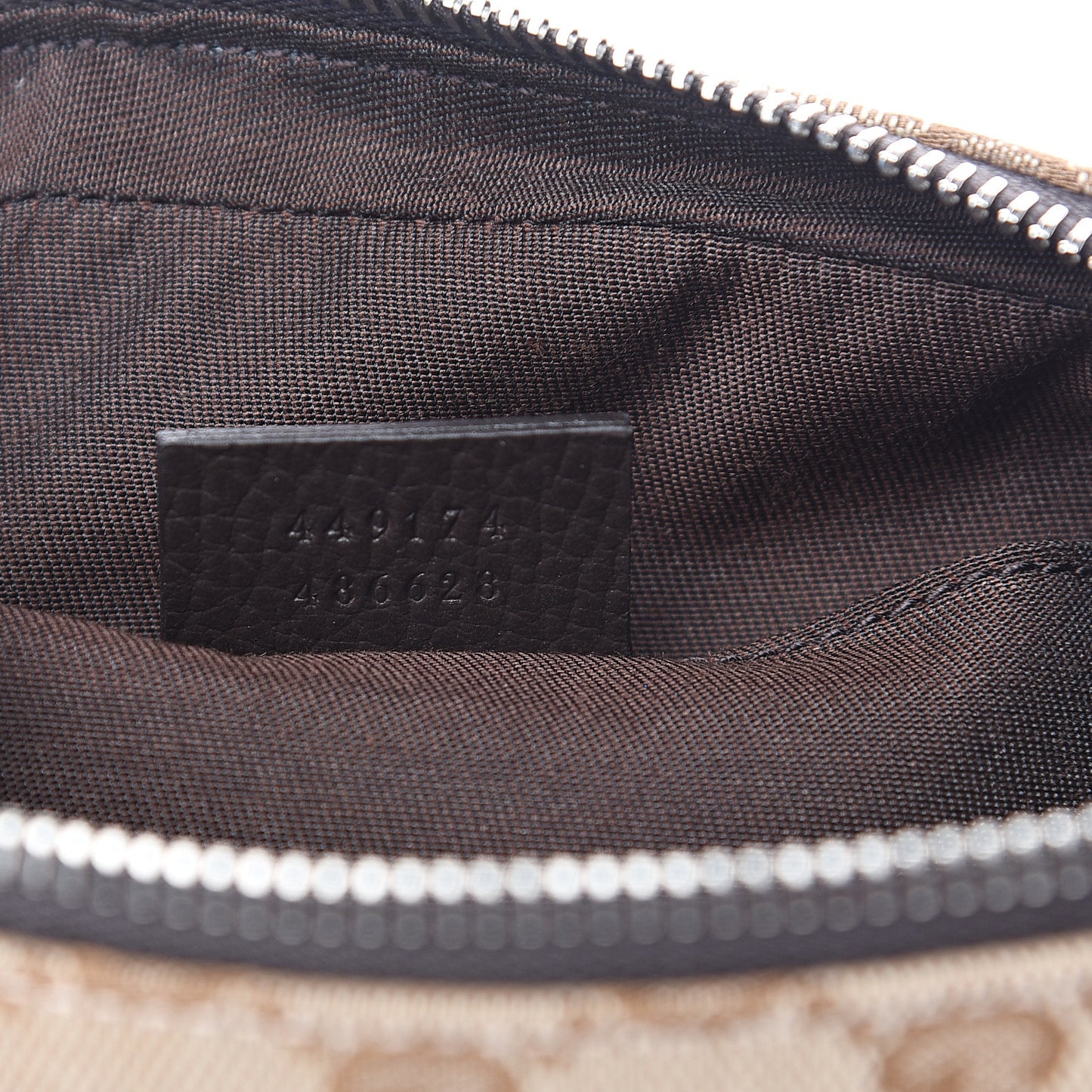 Monogram Belt Bag Dark Brown