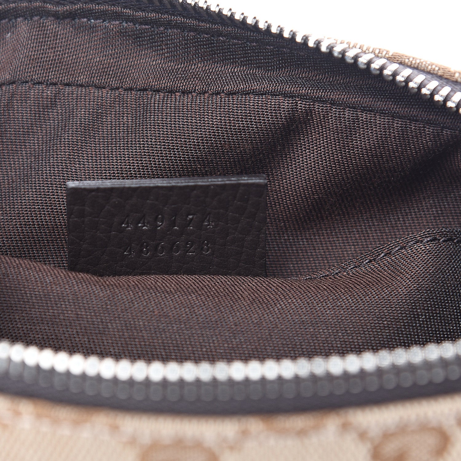 Gucci Monogram Belt Bag Dark Brown 7 of 9