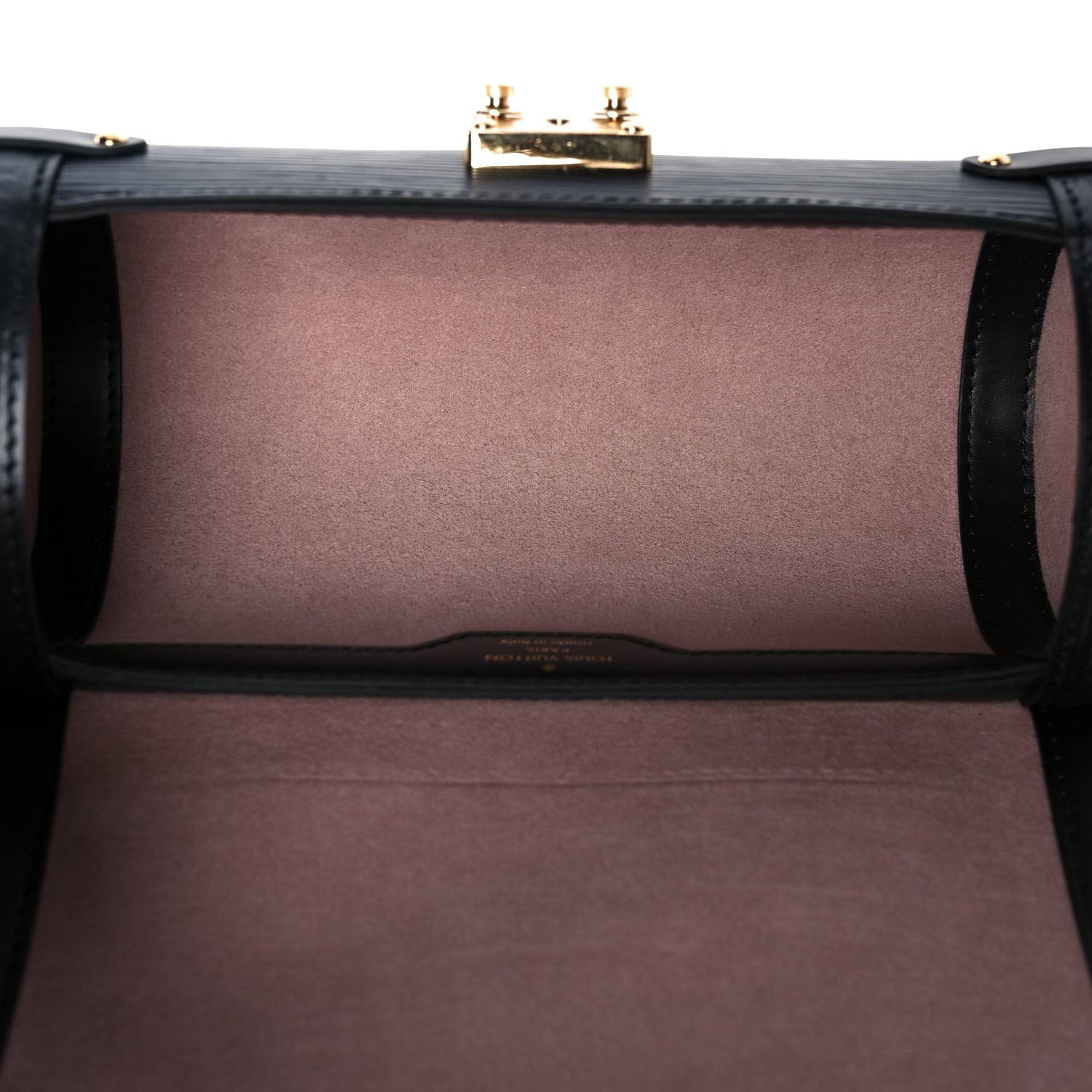 Louis Vuitton Epi Papillon Trunk Black 5 of 8