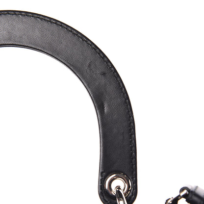 Christian Dior Lambskin Cannage Medium Lady Dior Black 12 of 13