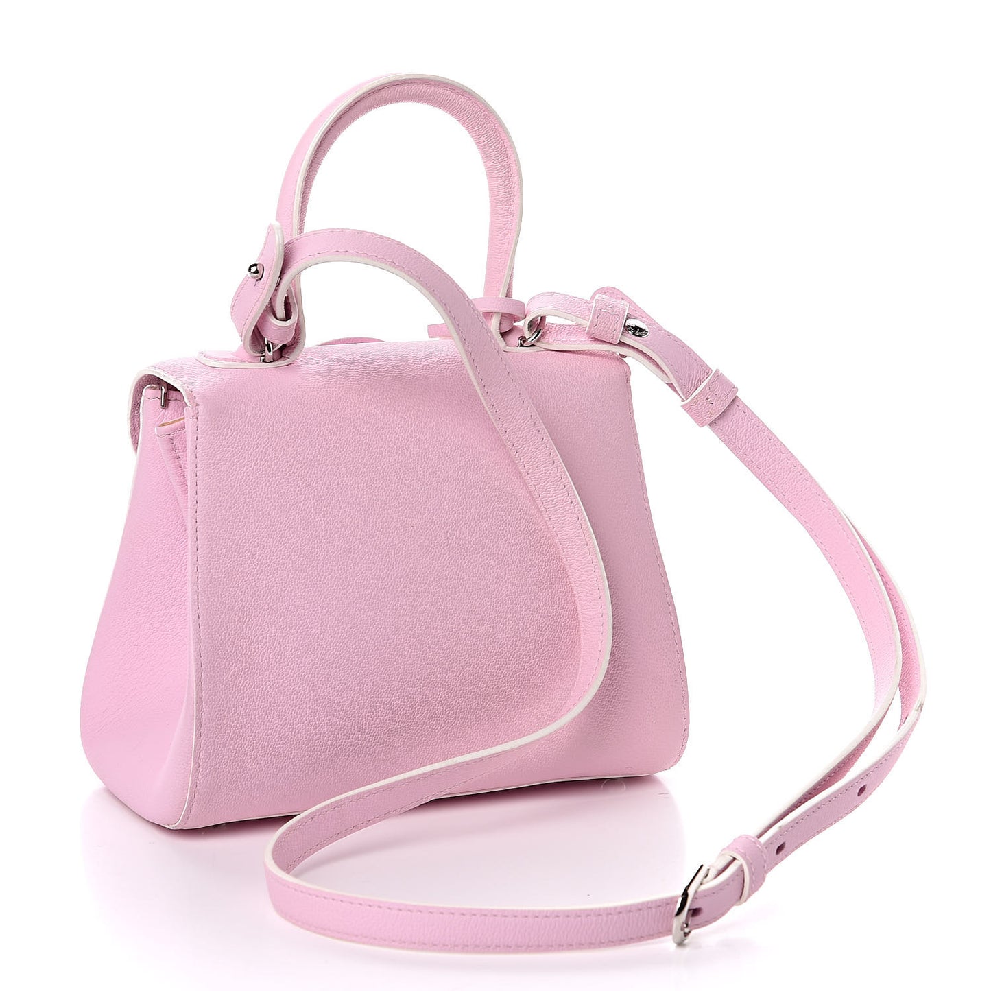 Grained Calfskin Mini Brillant Satchel Nakuru