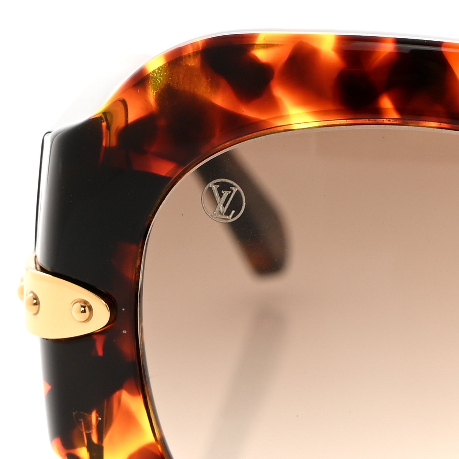 Louis Vuitton Acetate Paris Texas Sunglasses Z1133E Dark Tortoise 7 of 8