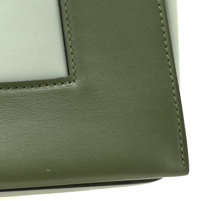 Celine Shiny Smooth Calfskin Medium Frame Shoulder Bag Olive Pastel Green 13 of 13
