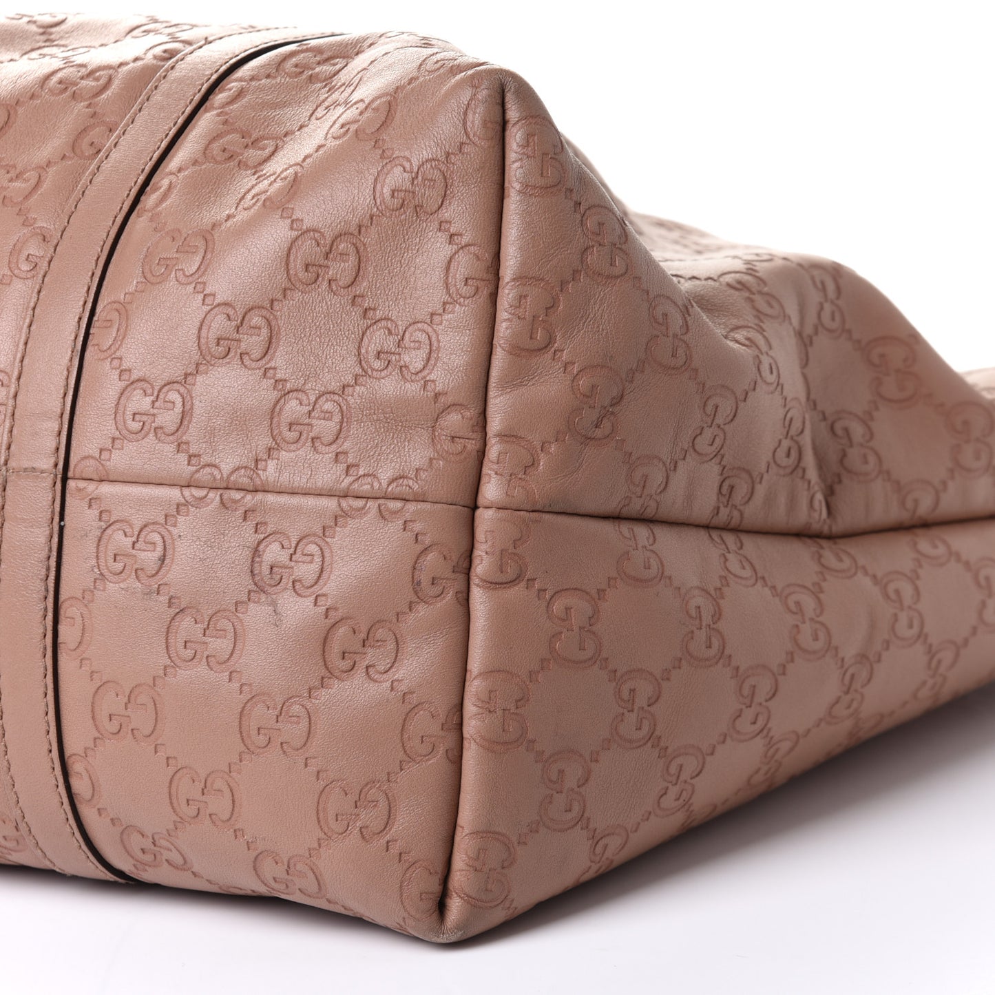 Guccissima Vitello Tender Large Joy Tote Winter Rose