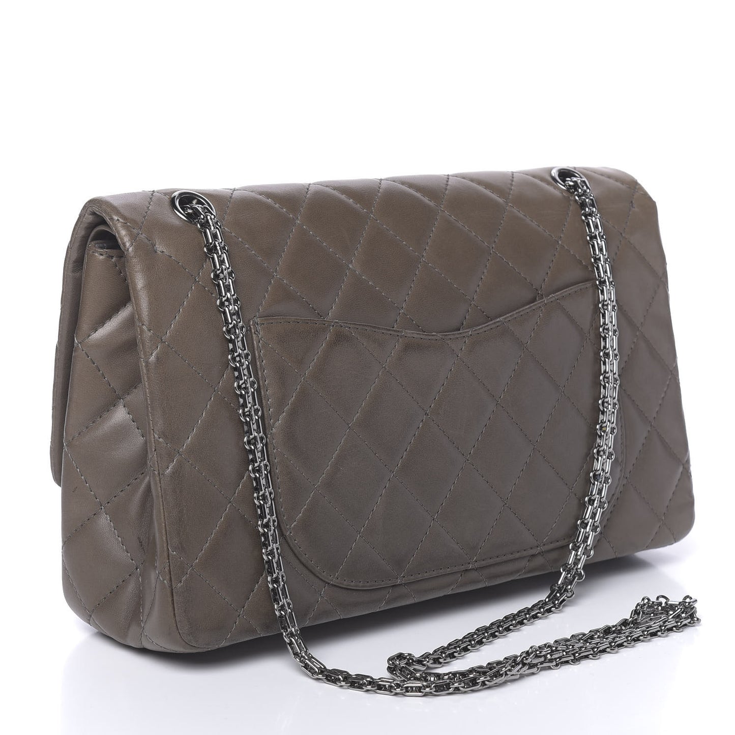 Lambskin Quilted 2.55 Reissue 227 Flap Brown