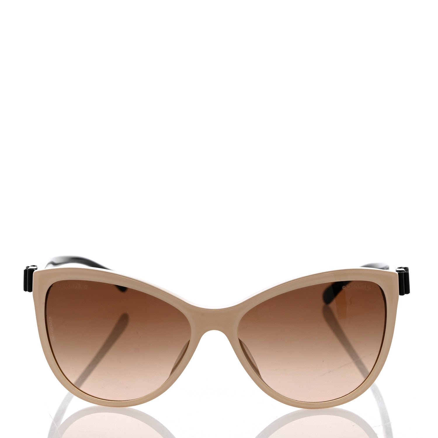 Chanel Butterfly Charms Sunglasses 5281-Q Beige Black 2 of 8