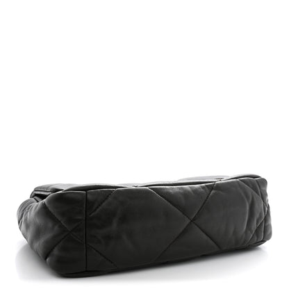 Chanel Lambskin Quilted Medium Chanel 19 Flap Dark Brown 4 of 11
