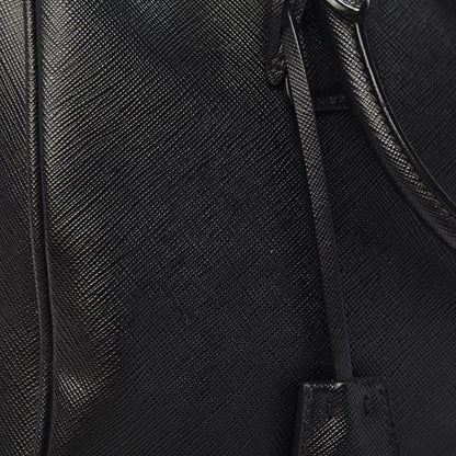 Prada Saffiano Lux Bowler Black 13 of 14