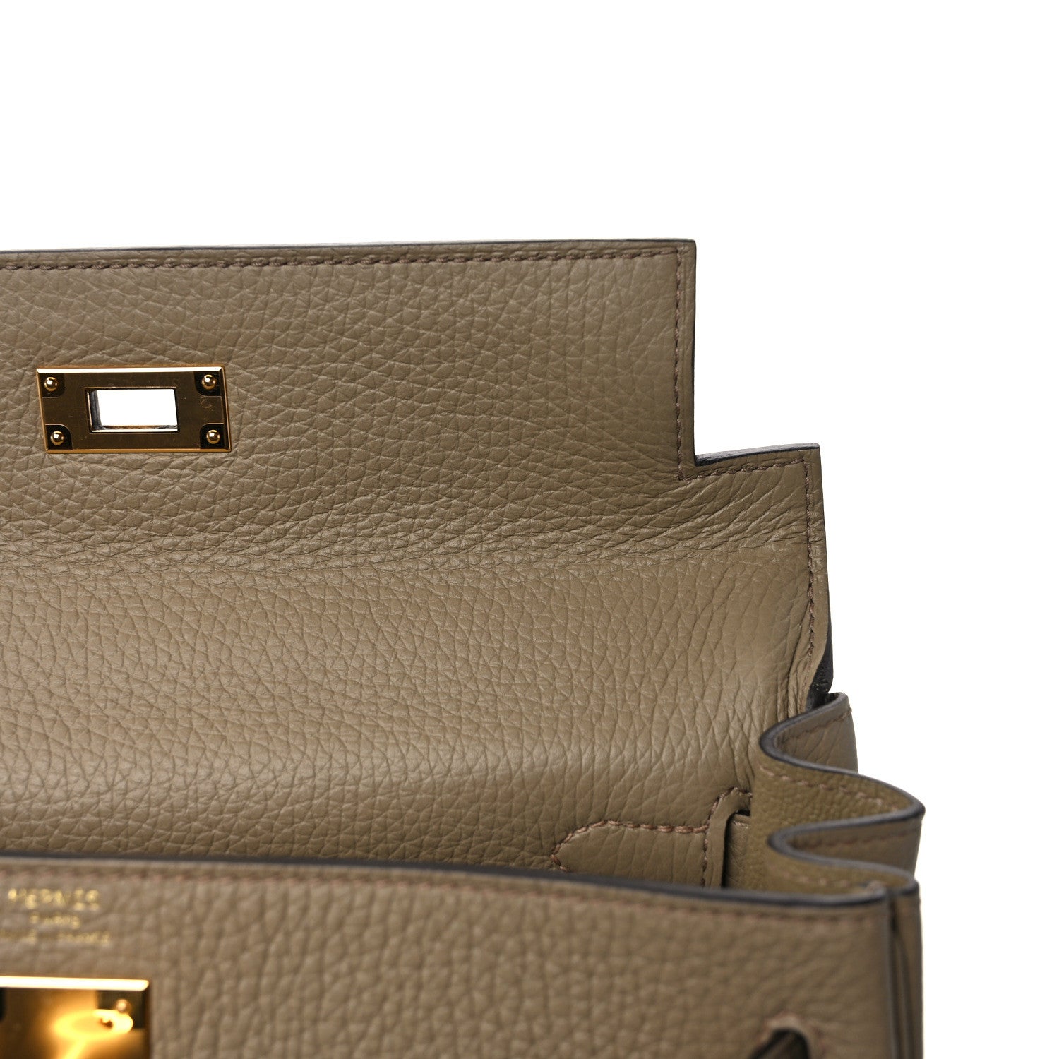 Hermes Togo Kelly Retourne 28 Beige Marfa 13 of 14