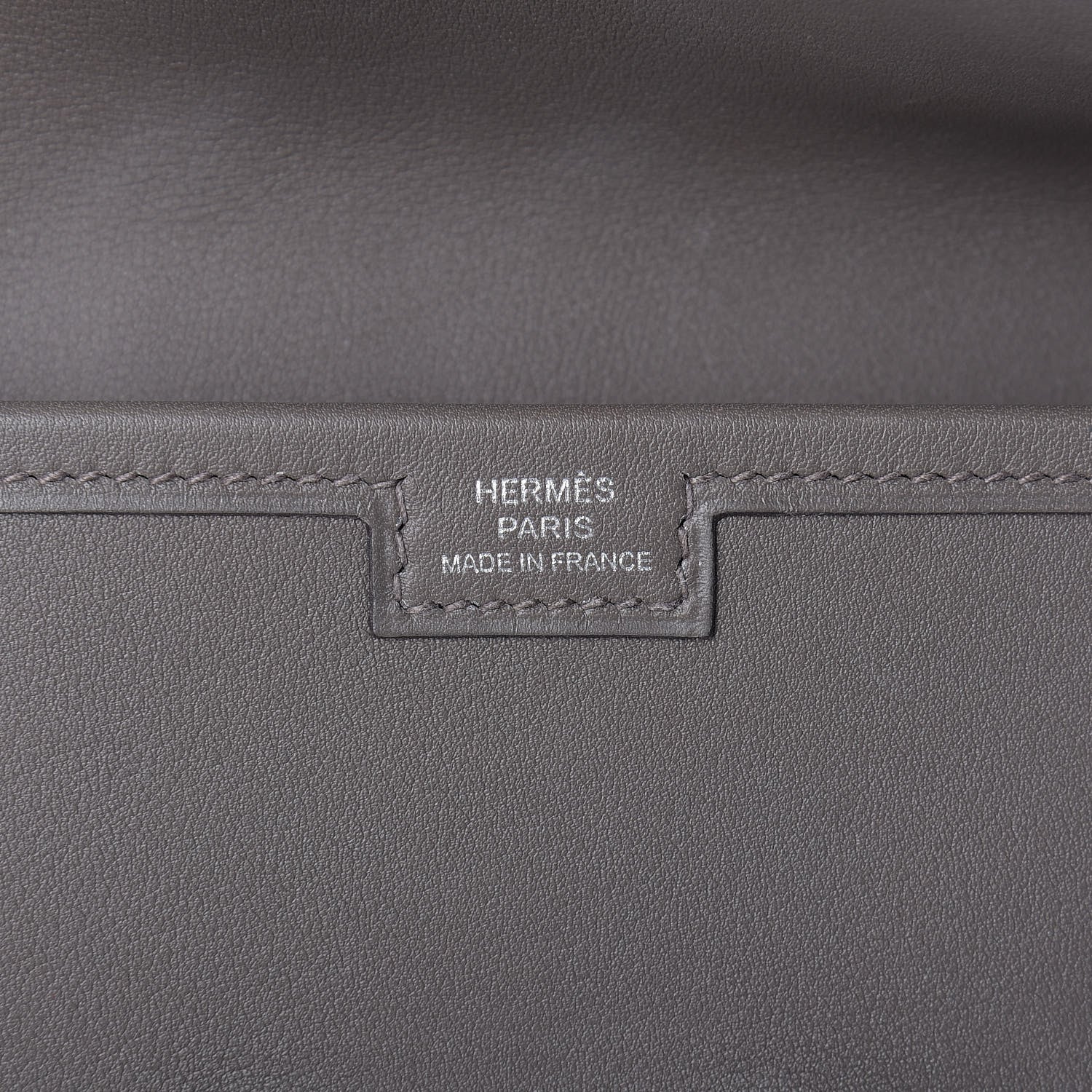 Hermes Swift Jige Elan 29 Clutch Gris Asphalte 6 of 9