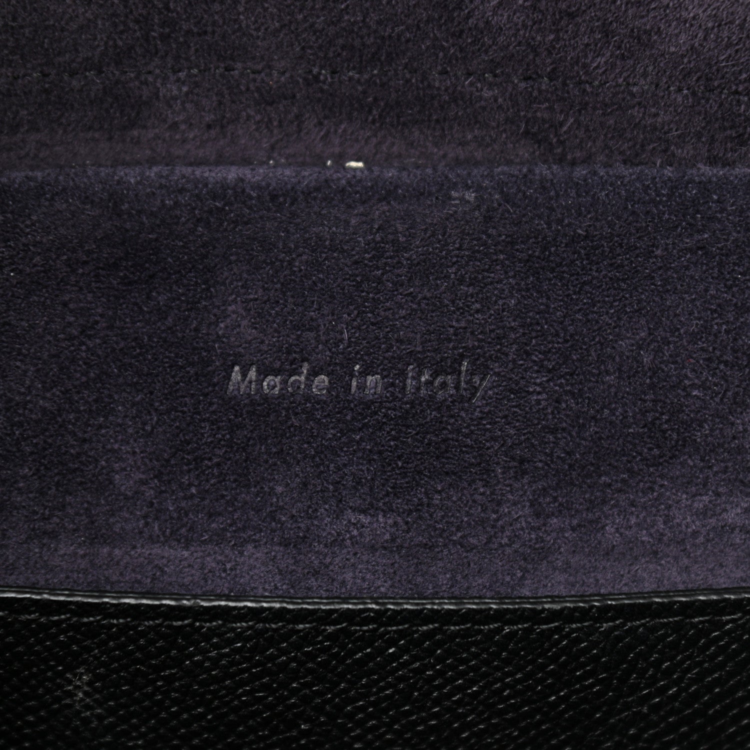 Celine Grained Calfskin Micro Belt Bag Black 6 of 10