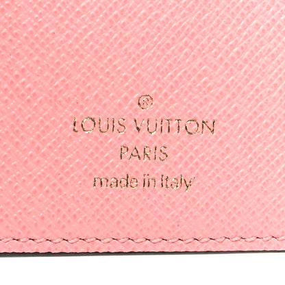 Louis Vuitton Monogram 2020 Christmas Animation Swing Ride Victorine Wallet Pink Poppy 7 of 9