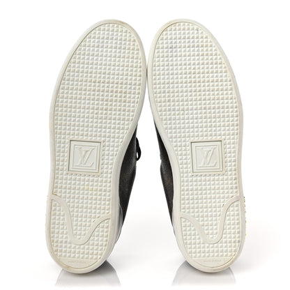 Louis Vuitton Patent Monogram Frontrow Sneakers 38 5 of 8