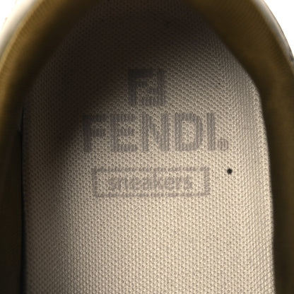 Fendi Vitello Womens Fendi Match Low Top Sneakers 38 Green 9 of 9