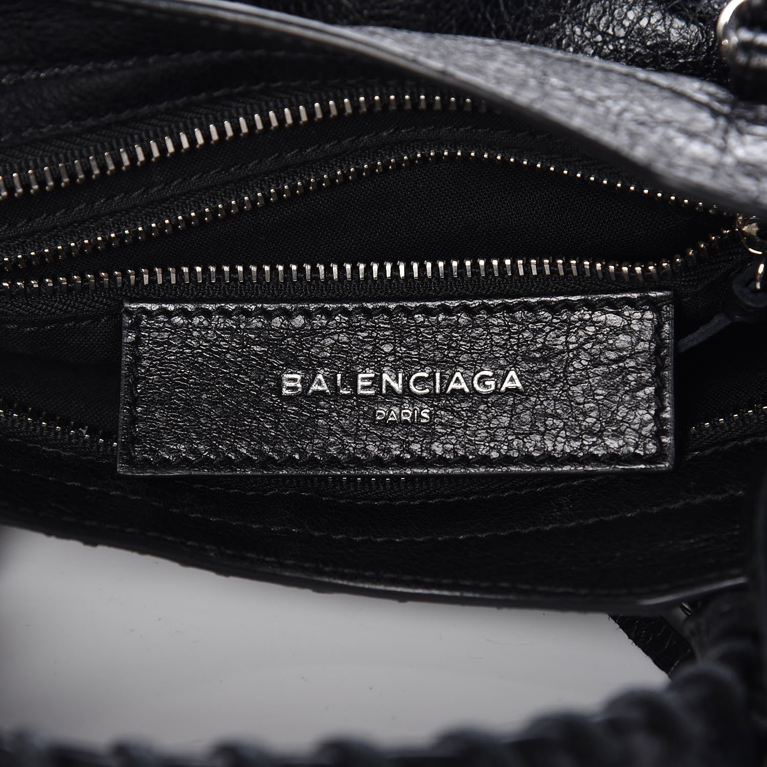 Balenciaga Agneau Classic Silver Hardware Mini City Black 6 of 9