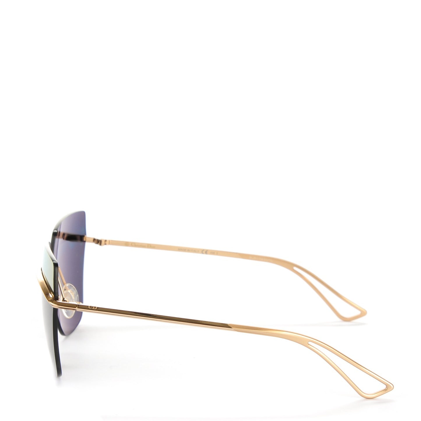 Metal DiorMetallic Sunglasses Grey Copper