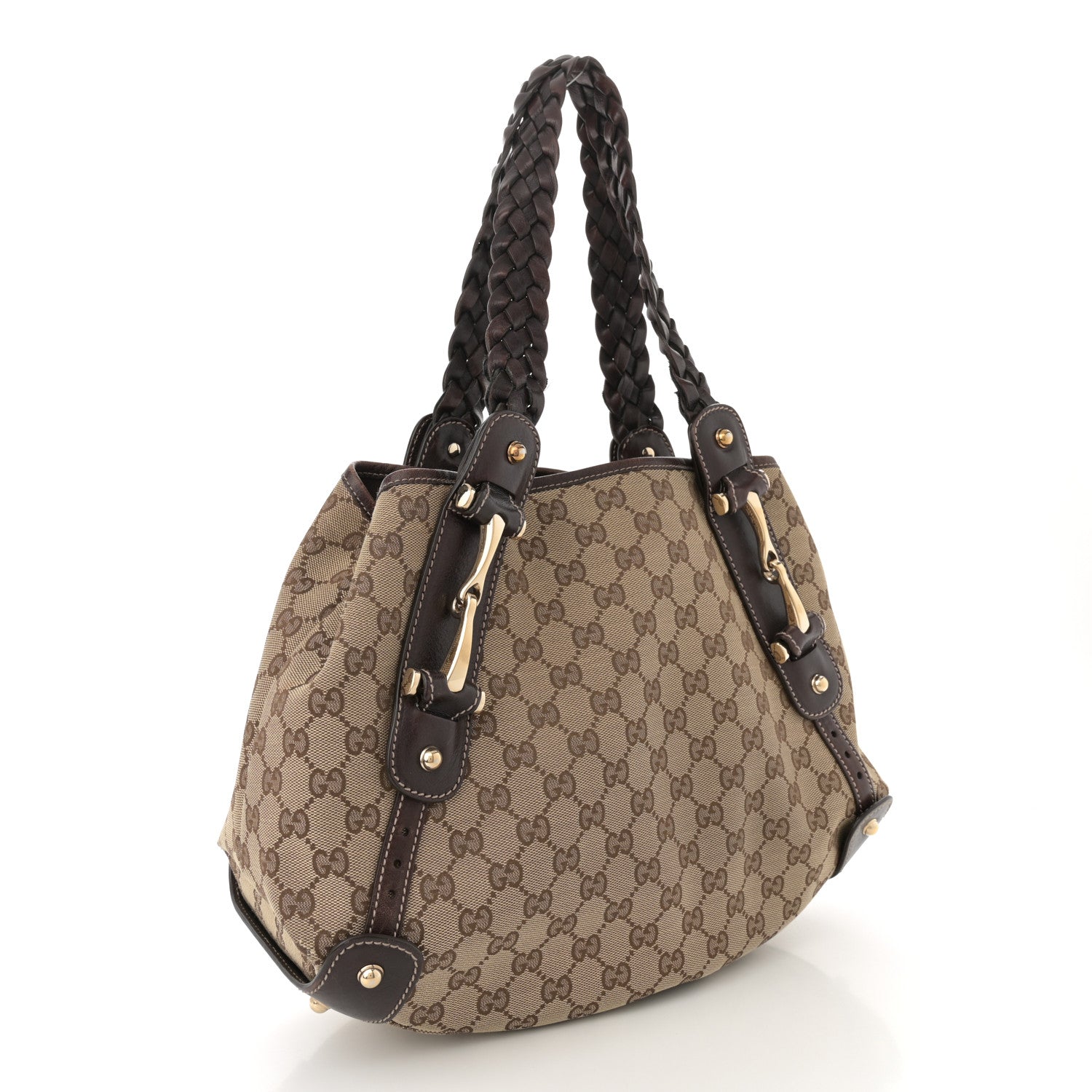 Gucci Monogram Small Pelham Shoulder Bag Dark Brown 3 of 13