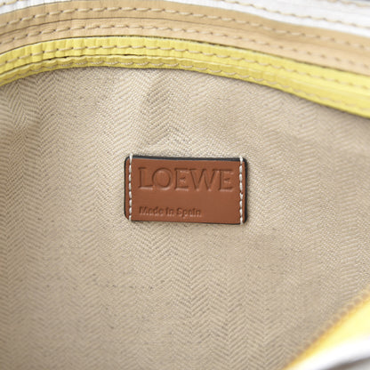 Loewe Calfskin Stitches Medium T Pouch Yellow 6 of 7