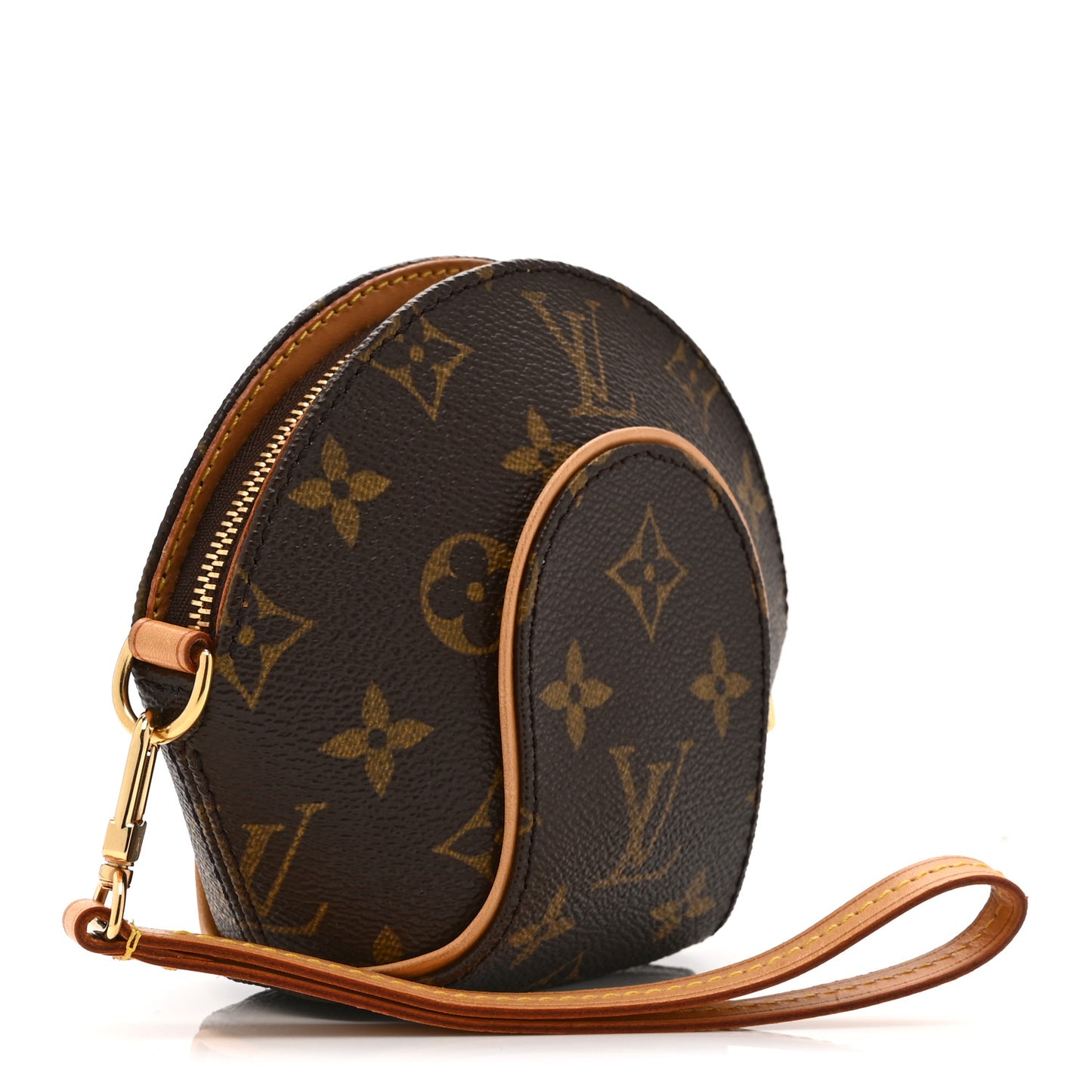 Monogram Mini Ellipse Wristlet Clutch