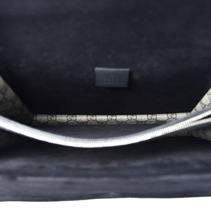 Gucci GG Supreme Monogram Medium Dionysus Shoulder Bag Black 5 of 13