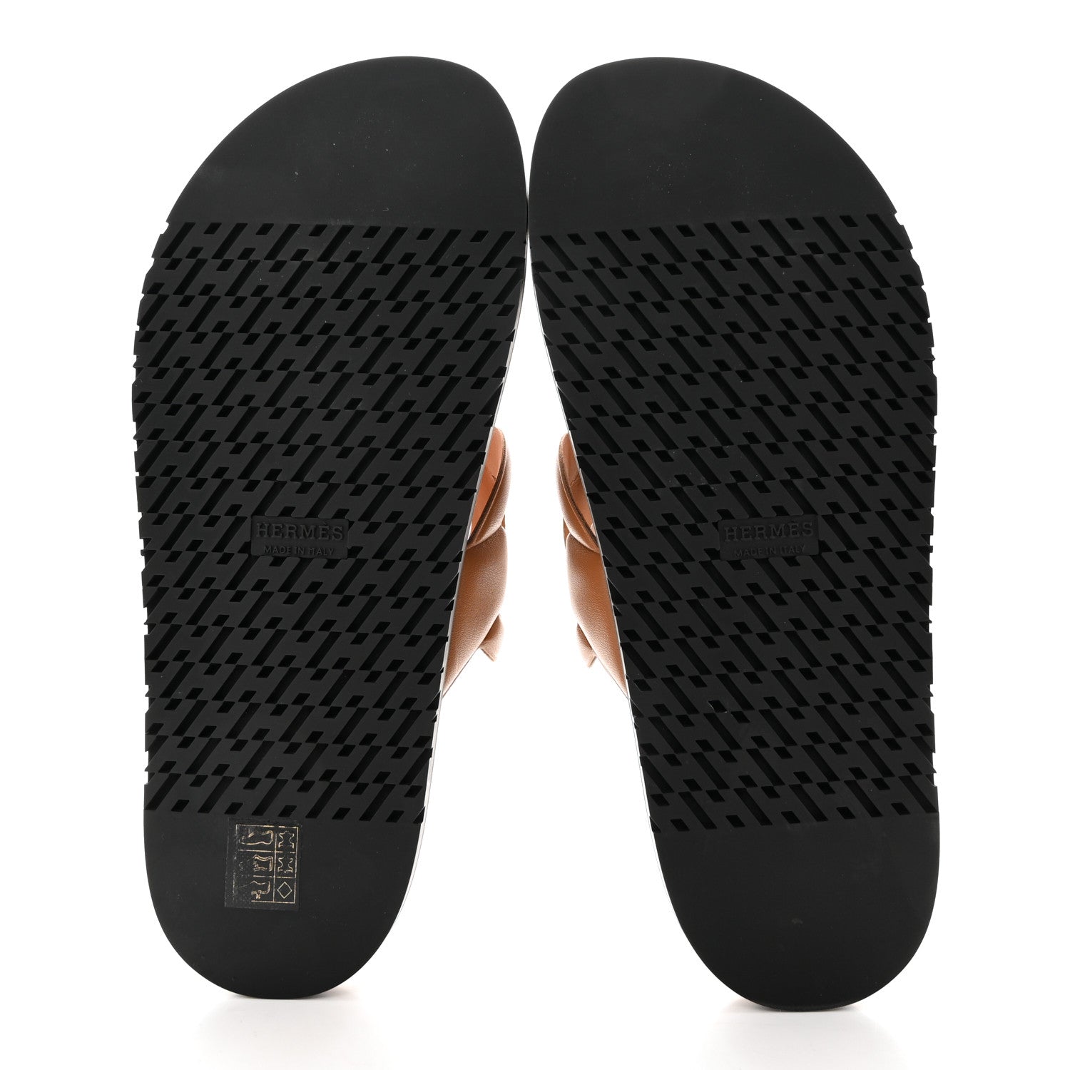 Hermes Nappa Extra Sandals 40 Naturel 5 of 8