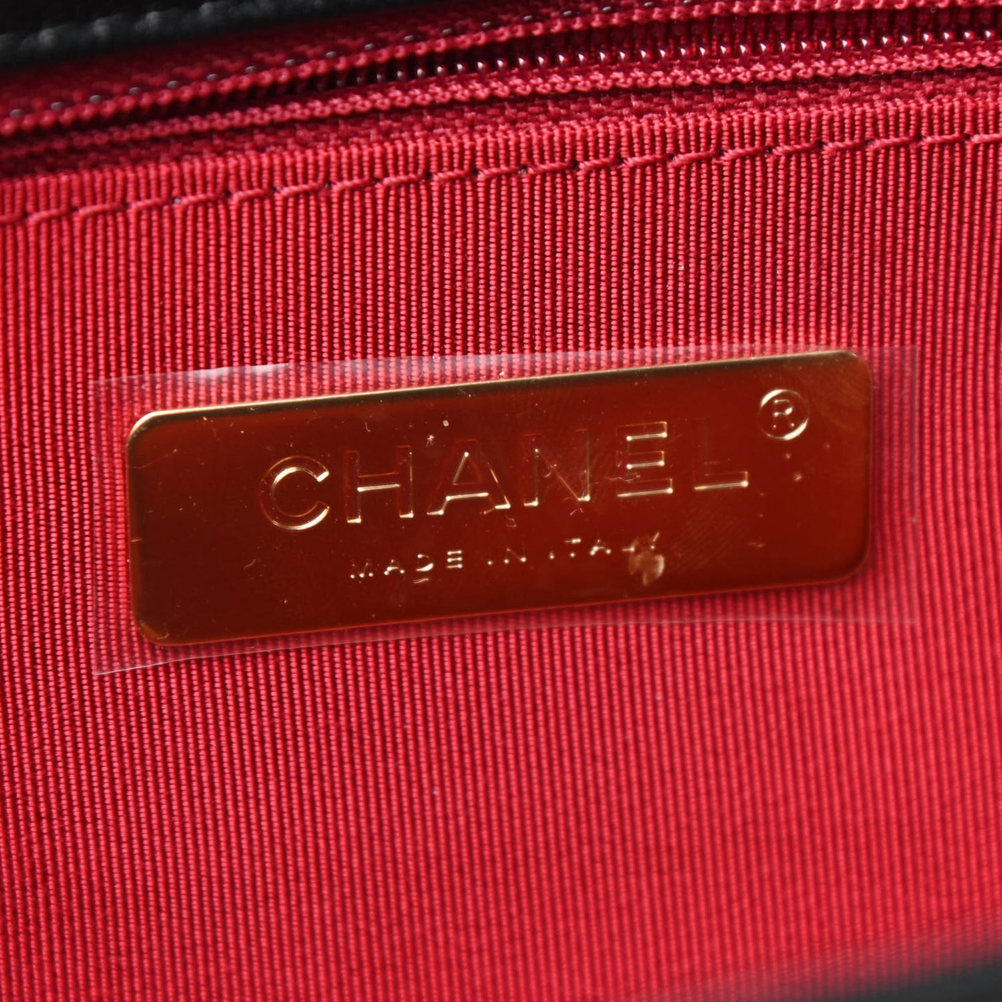 Goatskin Quilted Medium Chanel 19 Flap Black