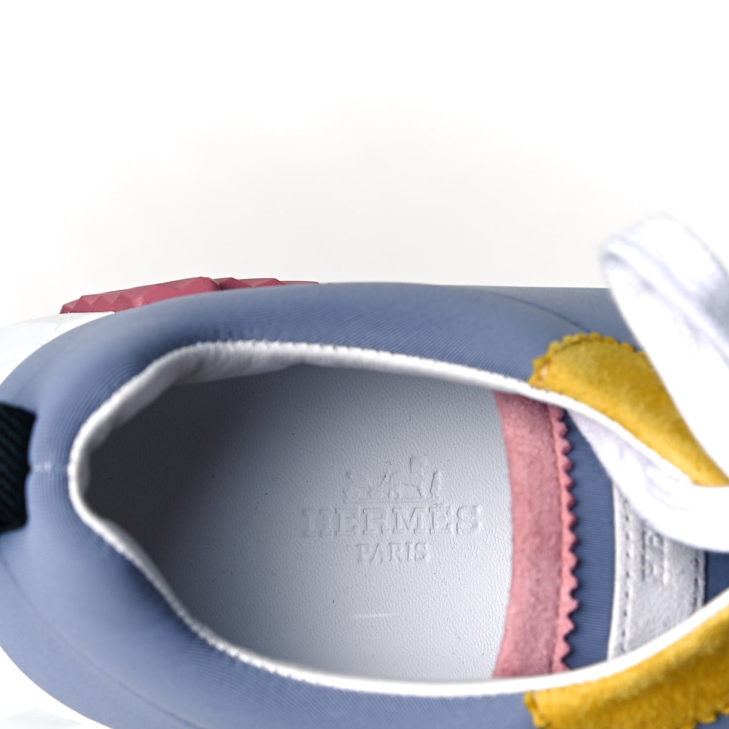 Technical Canvas Suede Goatskin Bouncing Sneakers 37