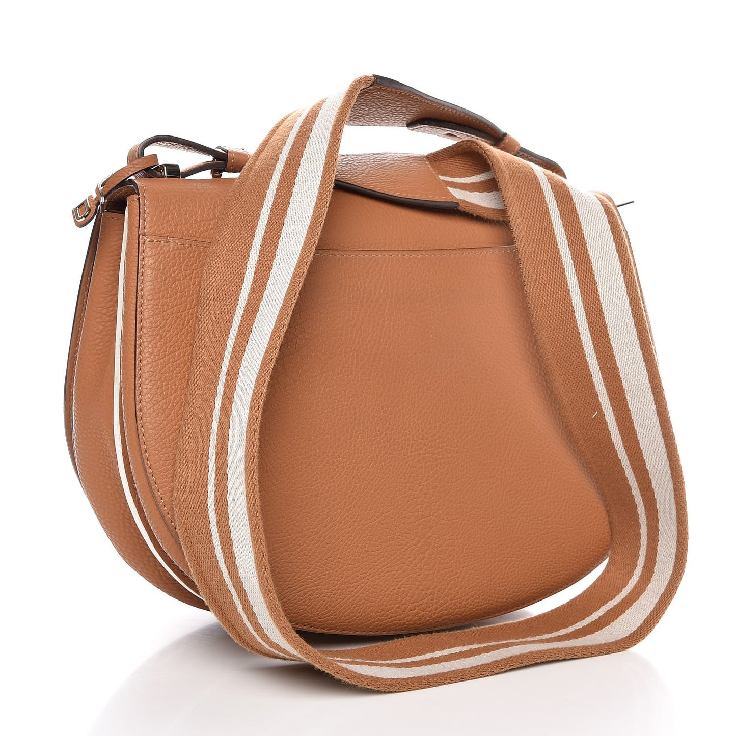 Crispy Calfskin Le Mutin Saddle Bag Vegetal