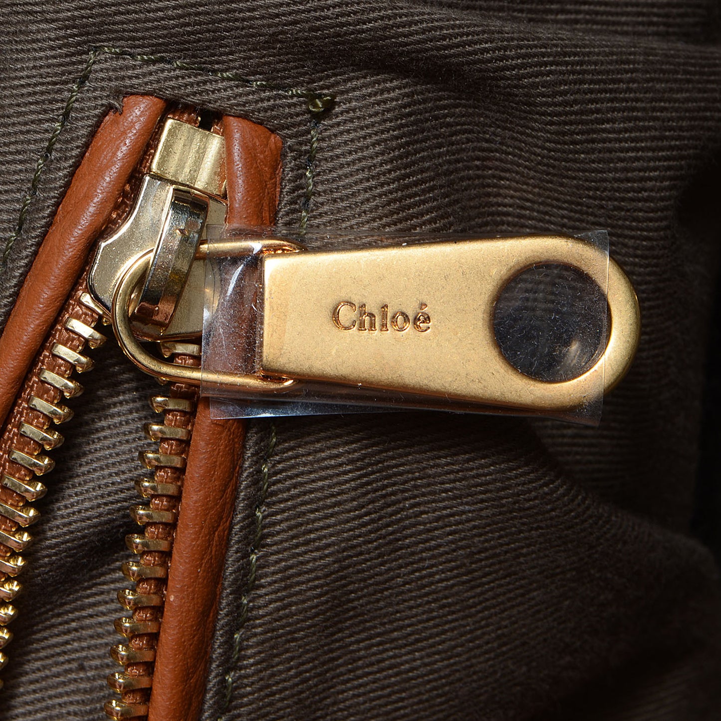 Calfskin Large Marcie Satchel Tan